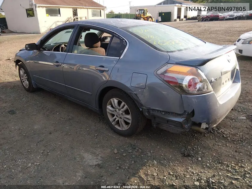 2011 NISSAN ALTIMA VIN 1N4AL2AP5BN497805 — фото 3