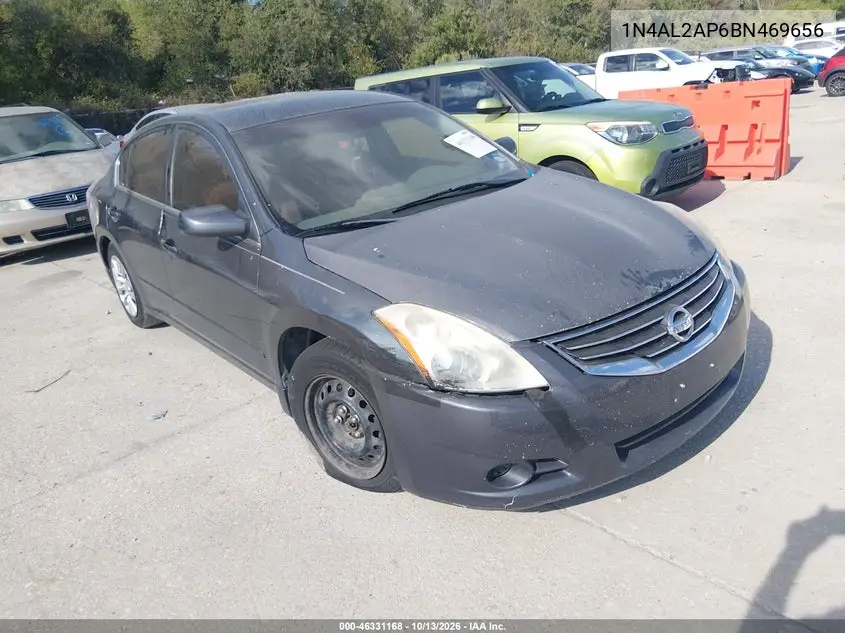 NISSAN ALTIMA 2011, VIN 1N4AL2AP6BN469656