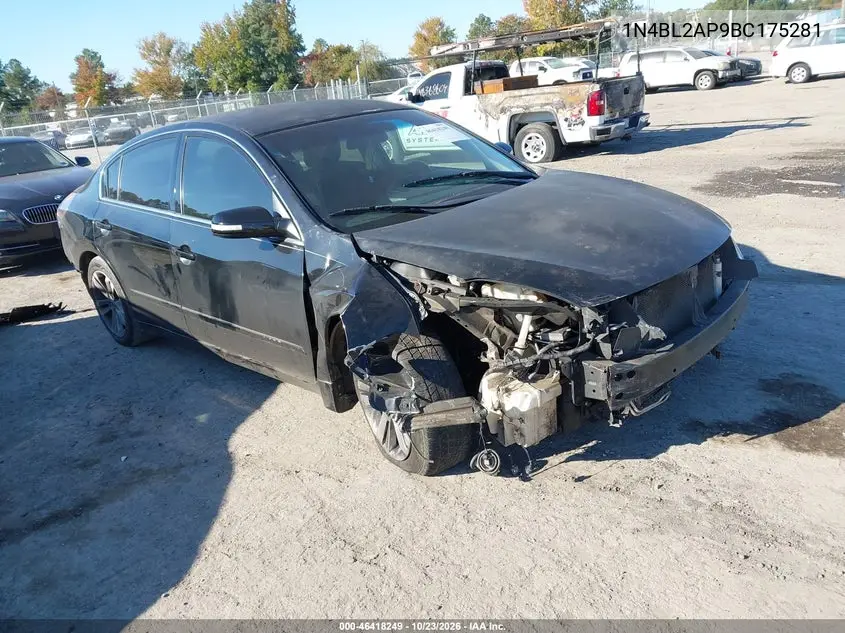 NISSAN ALTIMA 2011, VIN 1N4BL2AP9BC175281