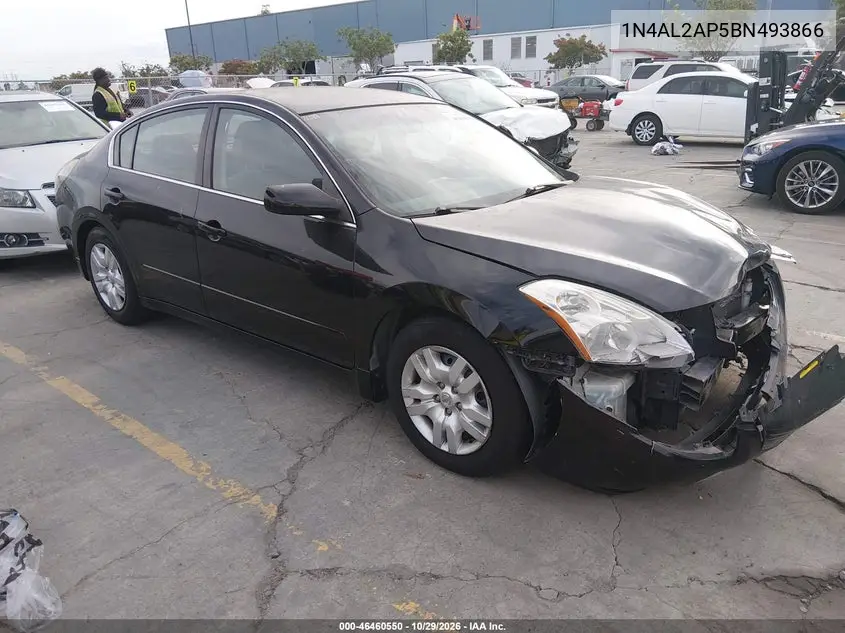 NISSAN ALTIMA 2011, VIN 1N4AL2AP5BN493866