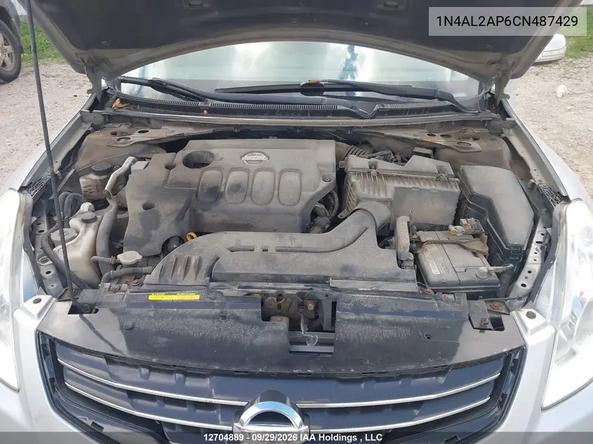 2012 NISSAN ALTIMA VIN 1N4AL2AP6CN487429 — фото 10