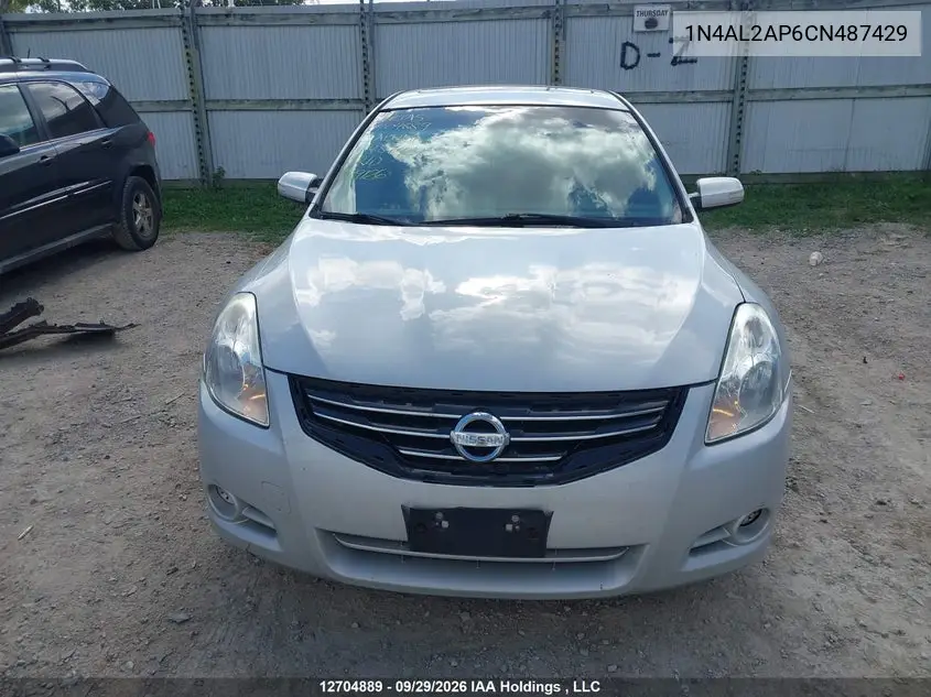 2012 NISSAN ALTIMA VIN 1N4AL2AP6CN487429 — фото 13