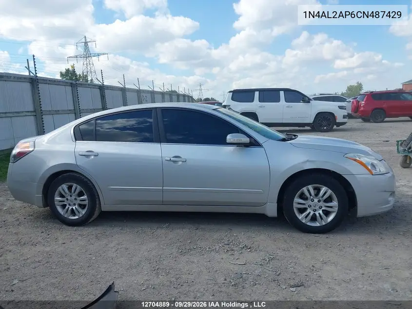 2012 NISSAN ALTIMA VIN 1N4AL2AP6CN487429 — фото 14