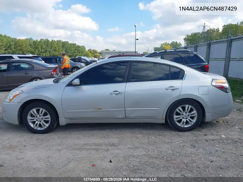 2012 NISSAN ALTIMA VIN 1N4AL2AP6CN487429 — фото 15