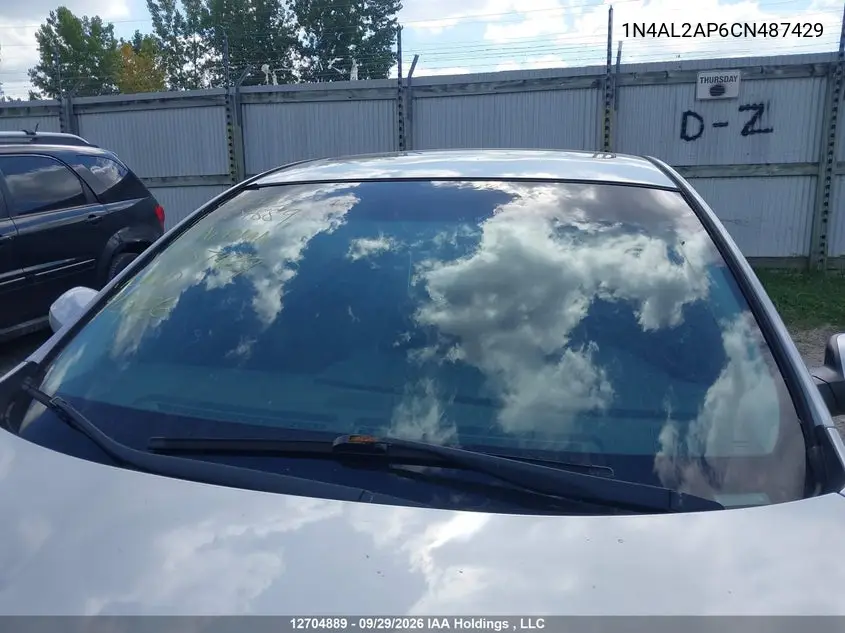 2012 NISSAN ALTIMA VIN 1N4AL2AP6CN487429 — фото 18