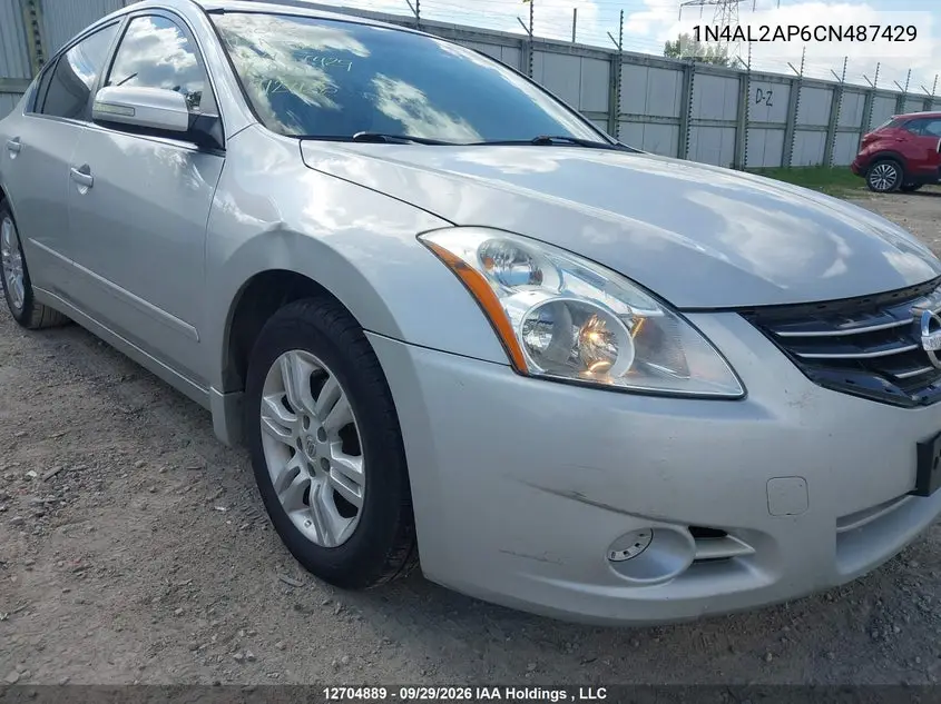 2012 NISSAN ALTIMA VIN 1N4AL2AP6CN487429 — фото 21