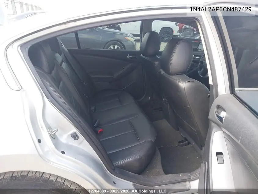 2012 NISSAN ALTIMA VIN 1N4AL2AP6CN487429 — фото 8