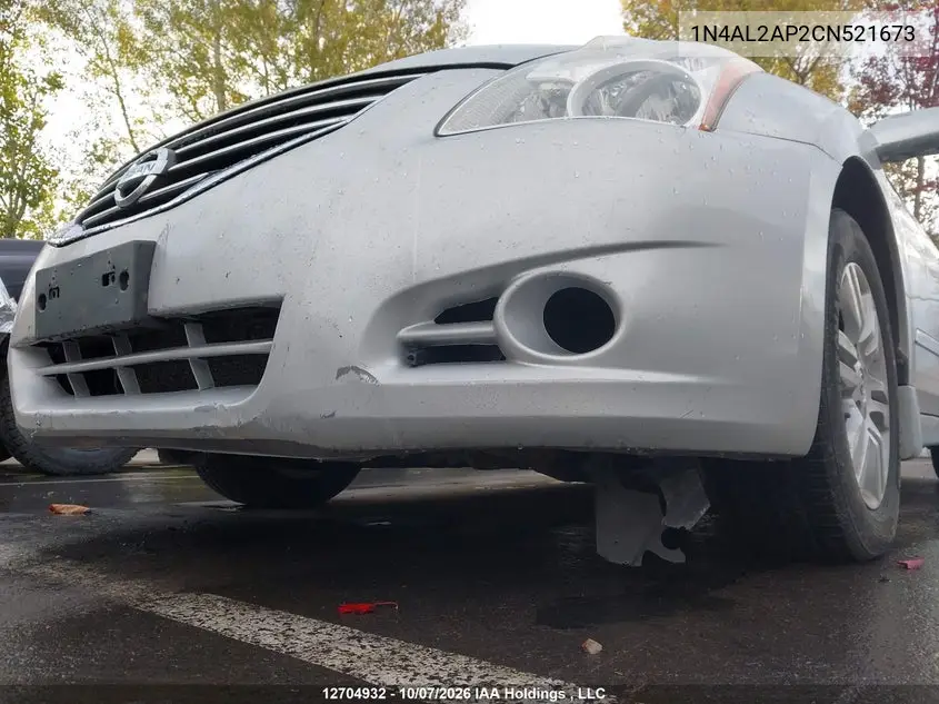 2012 NISSAN ALTIMA VIN 1N4AL2AP2CN521673 — фото 6