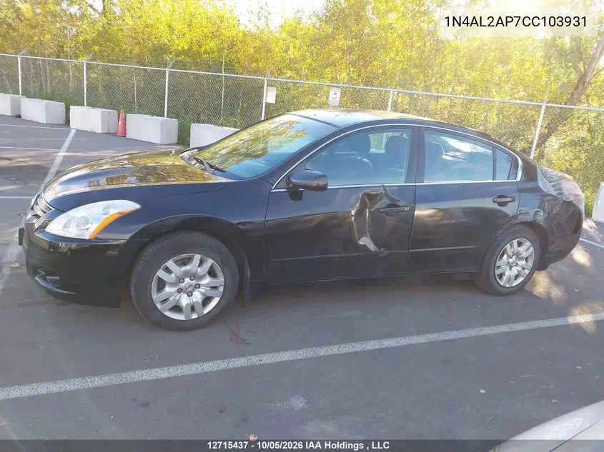 2012 NISSAN ALTIMA VIN 1N4AL2AP7CC103931 — фото 14