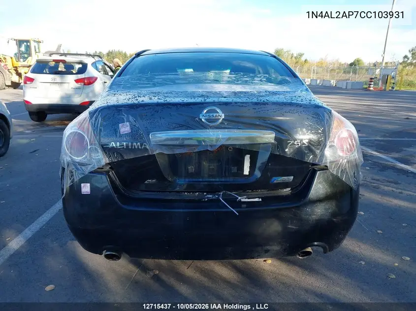 2012 NISSAN ALTIMA VIN 1N4AL2AP7CC103931 — фото 16