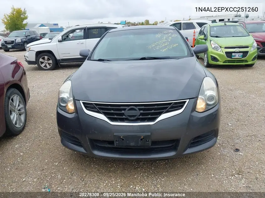 2012 NISSAN ALTIMA VIN 1N4AL2EPXCC251260 — фото 11