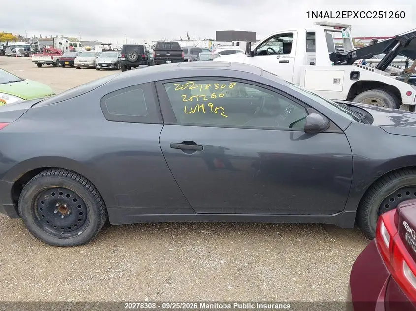 2012 NISSAN ALTIMA VIN 1N4AL2EPXCC251260 — фото 12