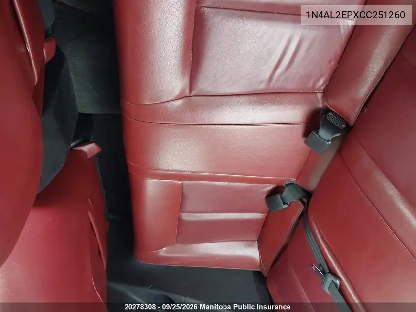 2012 NISSAN ALTIMA VIN 1N4AL2EPXCC251260 — фото 7