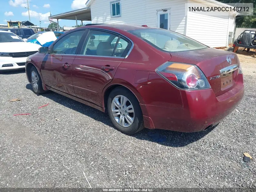 2012 NISSAN ALTIMA VIN 1N4AL2AP0CC148712 — фото 3