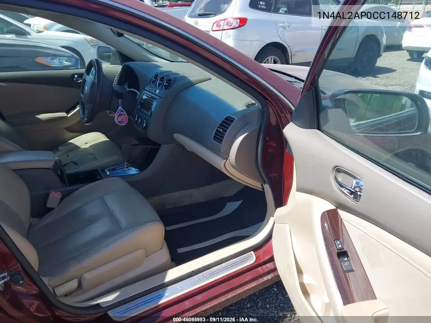 2012 NISSAN ALTIMA VIN 1N4AL2AP0CC148712 — фото 5