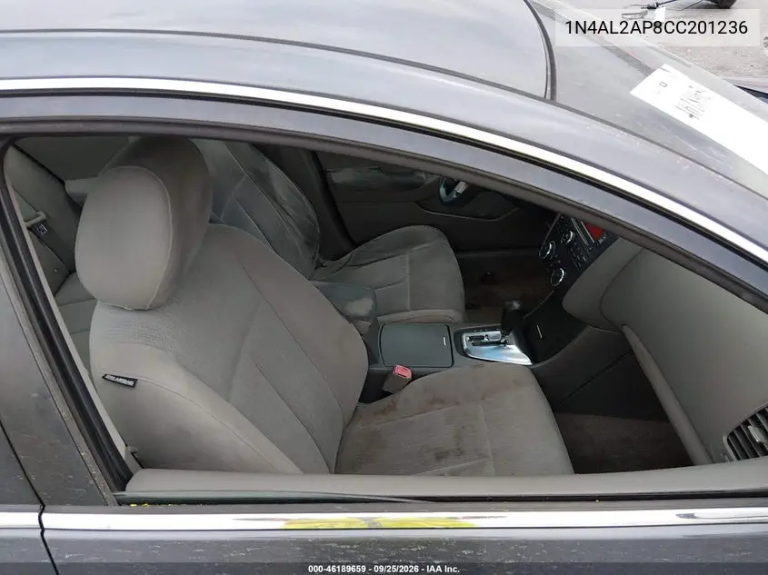 2012 NISSAN ALTIMA VIN 1N4AL2AP8CC201236 — фото 5