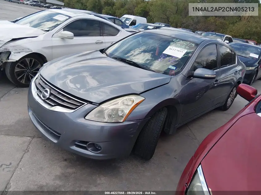 2012 NISSAN ALTIMA VIN 1N4AL2AP2CN405213 — фото 2