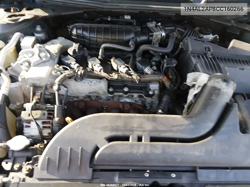 2012 NISSAN ALTIMA VIN 1N4AL2AP8CC160266 — фото 10