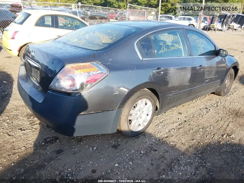 2012 NISSAN ALTIMA VIN 1N4AL2AP8CC160266 — фото 4