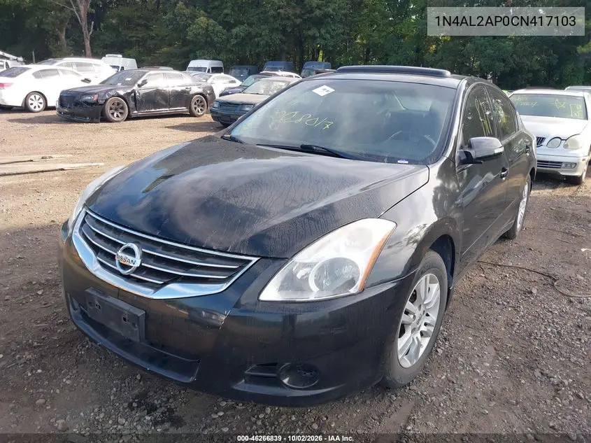 2012 NISSAN ALTIMA VIN 1N4AL2AP0CN417103 — фото 6