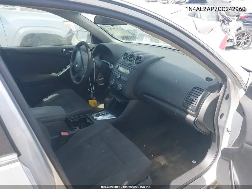 2012 NISSAN ALTIMA VIN 1N4AL2AP7CC242960 — фото 5