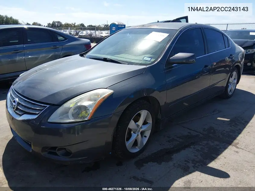 2012 NISSAN ALTIMA VIN 1N4AL2AP2CC243143 — фото 2