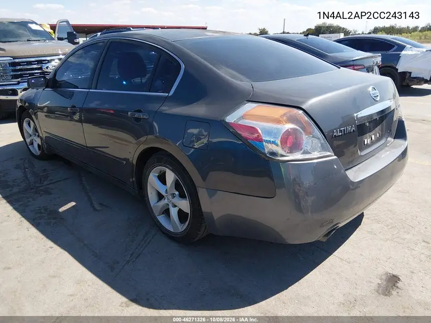 2012 NISSAN ALTIMA VIN 1N4AL2AP2CC243143 — фото 3