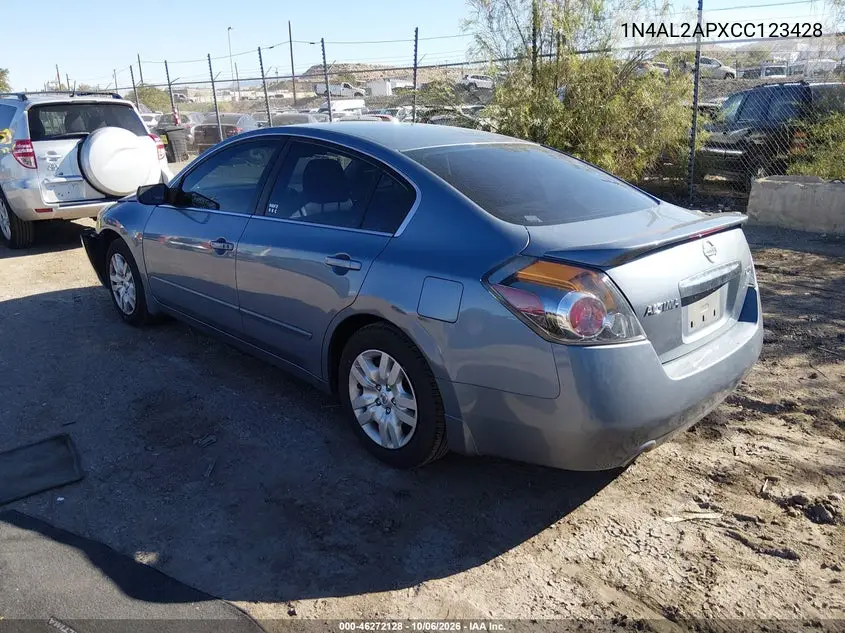 2012 NISSAN ALTIMA VIN 1N4AL2APXCC123428 — фото 3