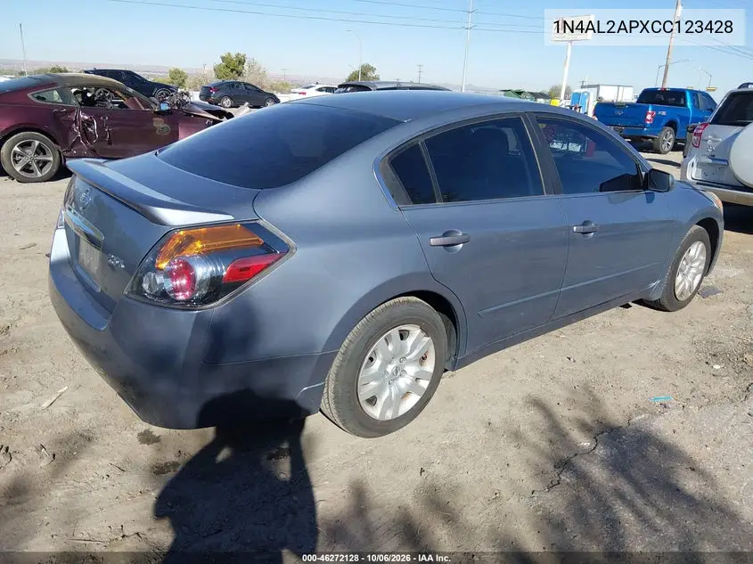 2012 NISSAN ALTIMA VIN 1N4AL2APXCC123428 — фото 4