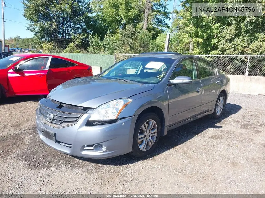2012 NISSAN ALTIMA VIN 1N4AL2AP4CN457961 — фото 2