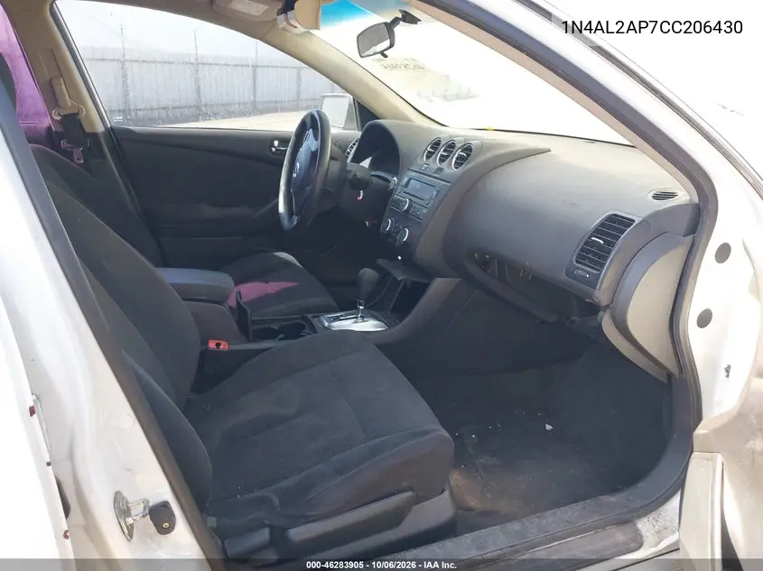 2012 NISSAN ALTIMA VIN 1N4AL2AP7CC206430 — фото 5