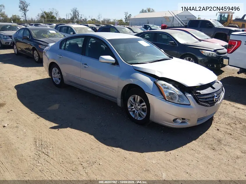 NISSAN ALTIMA 2012, VIN 1N4AL2AP2CN459496