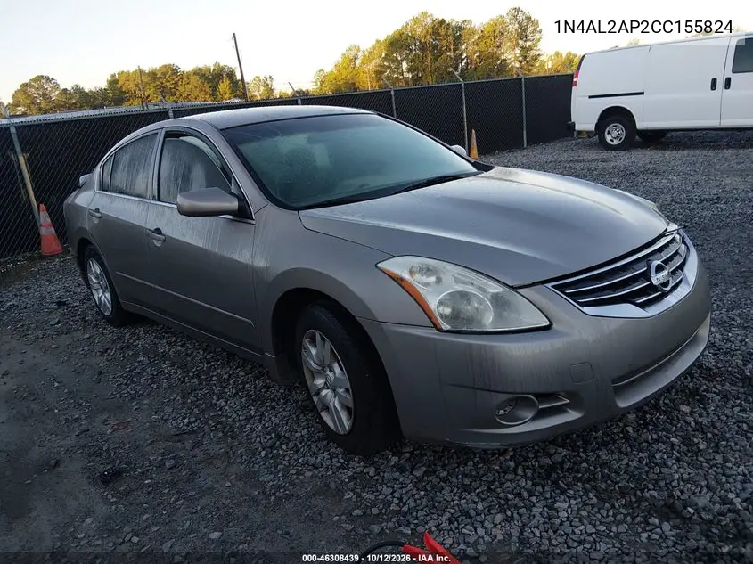 NISSAN ALTIMA 2012, VIN 1N4AL2AP2CC155824