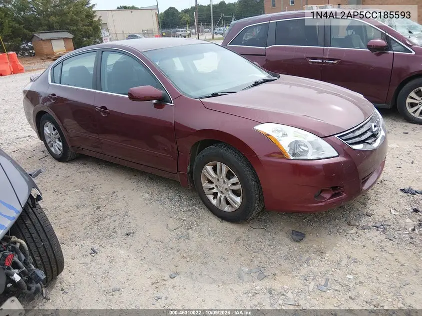 NISSAN ALTIMA 2012, VIN 1N4AL2AP5CC185593