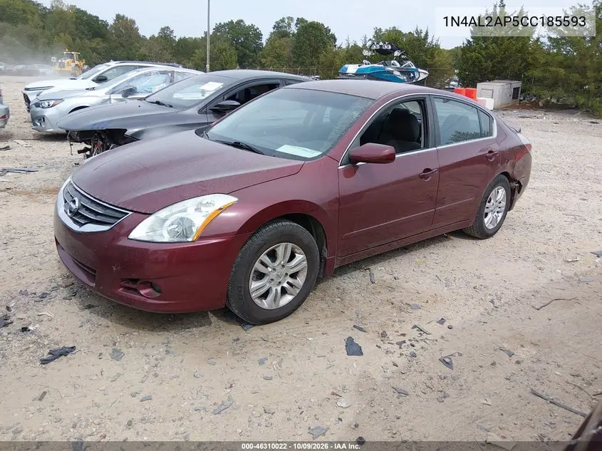 2012 NISSAN ALTIMA VIN 1N4AL2AP5CC185593 — фото 2