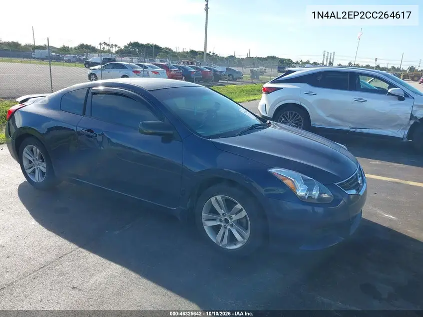NISSAN ALTIMA 2012, VIN 1N4AL2EP2CC264617
