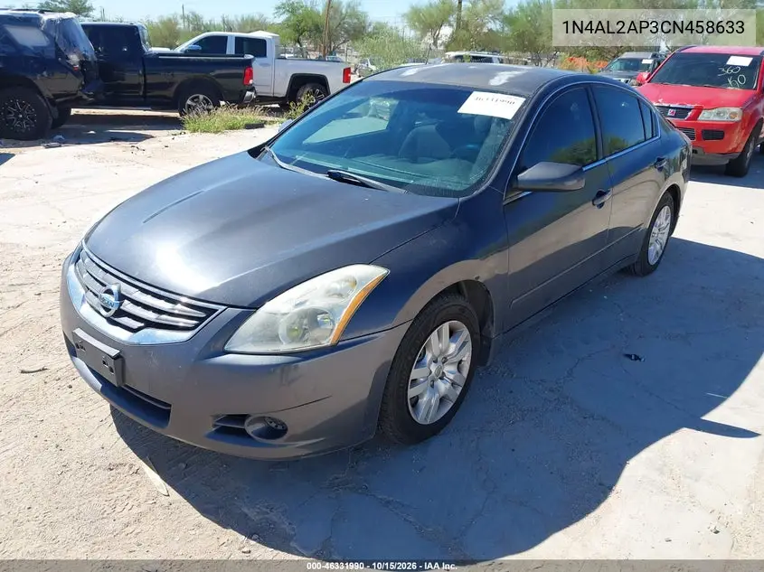 2012 NISSAN ALTIMA VIN 1N4AL2AP3CN458633 — фото 2