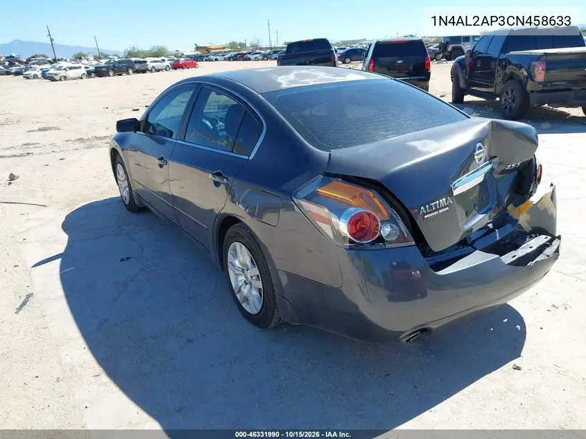 2012 NISSAN ALTIMA VIN 1N4AL2AP3CN458633 — фото 3
