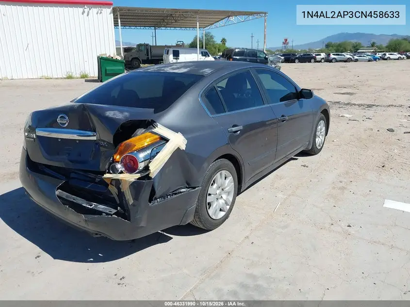 2012 NISSAN ALTIMA VIN 1N4AL2AP3CN458633 — фото 4