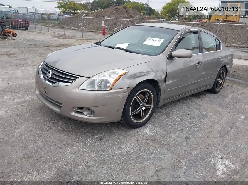2012 NISSAN ALTIMA VIN 1N4AL2AP6CC107131 — фото 2