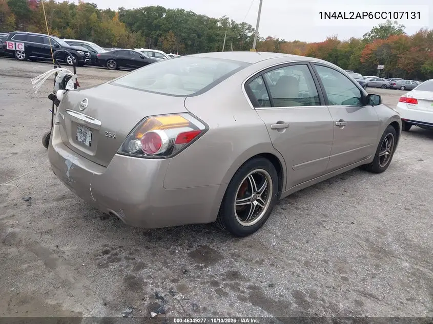 2012 NISSAN ALTIMA VIN 1N4AL2AP6CC107131 — фото 4