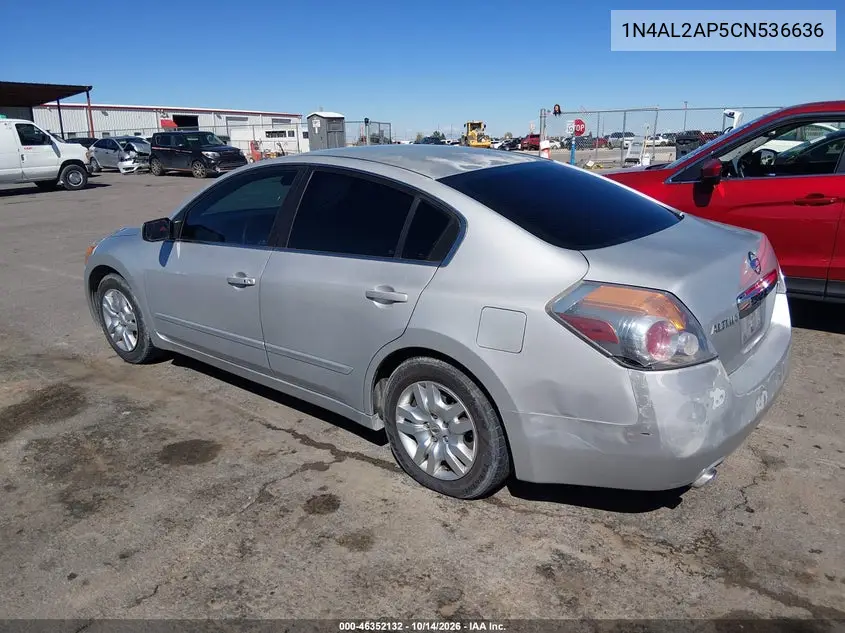 2012 NISSAN ALTIMA VIN 1N4AL2AP5CN536636 — фото 3