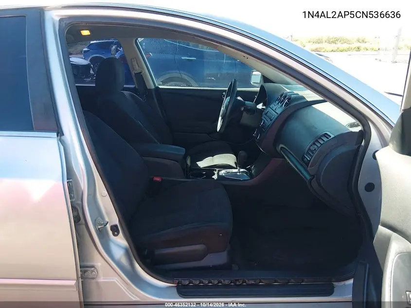 2012 NISSAN ALTIMA VIN 1N4AL2AP5CN536636 — фото 5