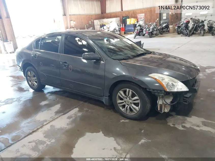NISSAN ALTIMA 2012, VIN 1N4AL2AP0CN573092