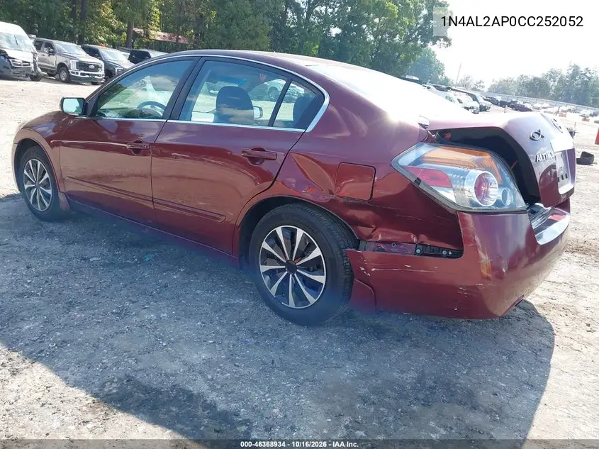 2012 NISSAN ALTIMA VIN 1N4AL2AP0CC252052 — фото 3