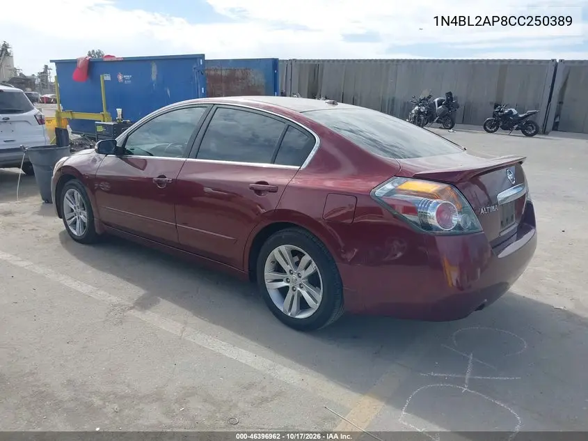 2012 NISSAN ALTIMA VIN 1N4BL2AP8CC250389 — фото 3