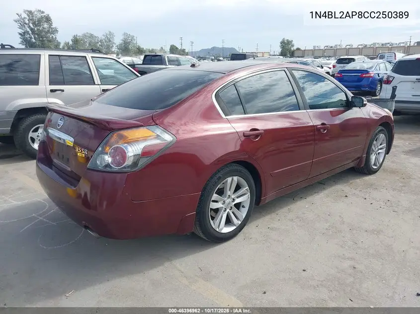 2012 NISSAN ALTIMA VIN 1N4BL2AP8CC250389 — фото 4
