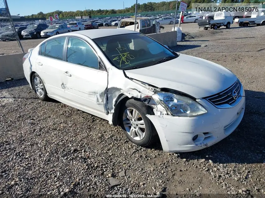 NISSAN ALTIMA 2012, VIN 1N4AL2AP0CN485076