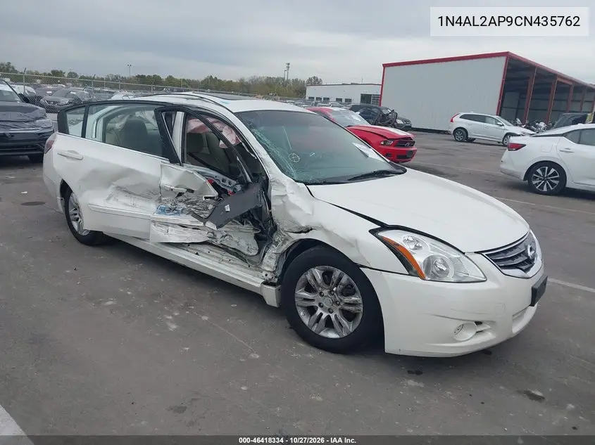 NISSAN ALTIMA 2012, VIN 1N4AL2AP9CN435762