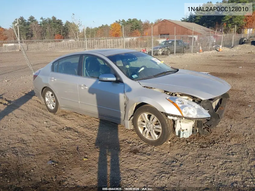NISSAN ALTIMA 2012, VIN 1N4AL2AP0CC128010